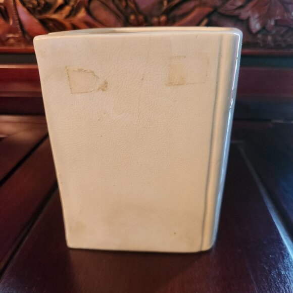 Vintage Baby Book Planter DIY Project Piece 5" H x 4" L x 2.5" W x 4.5" D - Picture 4 of 9